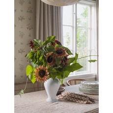 Kép 6/10 - Boras Vintage virágos bézs vlies tapéta Ängsflora Beige 53 cm X 10 m