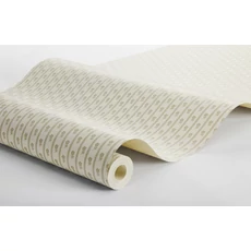 Kép 3/3 - Boras Apró virágos csíkos bézs vlies tapéta Lilla Lyckan Beige 53 cm X 10 m