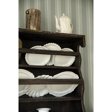 Kép 7/12 - Boras Csíkos klasszikus zöld vlies tapéta Gunnebo Green 53 cm X 10 m