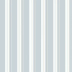 Kép 1/3 - Boras Csíkos klasszikus kék vlies tapéta Gunnebo Blue 53 cm X 10 m