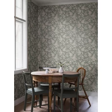 Kép 3/10 - Boras Orgonás zöld vlies tapéta Syren Green 53 cm X 10 m