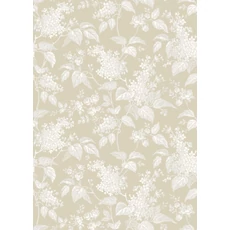 Kép 1/3 - Boras Orgonás bézs vlies tapéta Syren Beige 53 cm X 10 m