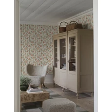 Kép 2/8 - Boras Tulipános rózsaszín vlies tapéta La Belle Epoque Multi 53 cm X 10 m