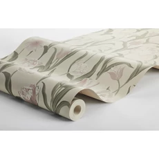 Kép 4/4 - Boras Tulipános bézs vlies tapéta La Belle Epoque Pink 53 cm X 10 m