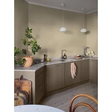 Kép 3/6 - Boras Romantikus apró virág mintás sárga vlies tapéta Anemone Yellow 53 cm X 10 m