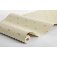 Kép 6/6 - Boras Romantikus apró virág mintás sárga vlies tapéta Anemone Yellow 53 cm X 10 m