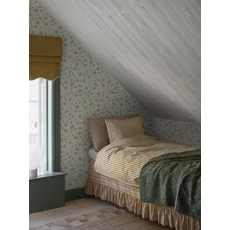 Kép 2/7 - Boras Virágindás sárga vlies tapéta Krasse Yellow 53 cm X 10 m