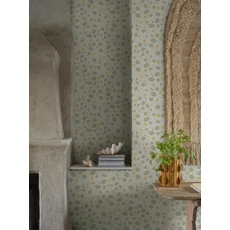 Kép 6/7 - Boras Virágindás sárga vlies tapéta Krasse Yellow 53 cm X 10 m