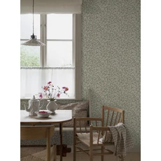 Kép 3/9 - Boras Skandináv levél mintás rózsaszín vlies tapéta Klöver Pink 53 cm X 10 m