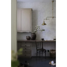 Kép 4/5 - Boras Romantikus levél mintás bézs vlies tapéta Nocturne Beige 53 cm X 10 m