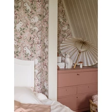 Kép 4/11 - Boras Erdő állatai rózsaszín vlies tapéta Magic Forest Pink 53 cm X 10 m