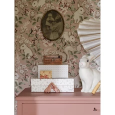 Kép 8/11 - Boras Erdő állatai rózsaszín vlies tapéta Magic Forest Pink 53 cm X 10 m