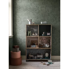 Kép 6/11 - Boras Erdei állatos zöld vlies gyerek tapéta Forest Friends Green 53 cm X 10 m