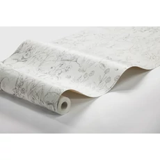 Kép 4/4 - Boras Erdei állatos fehér vlies gyerek tapéta Forest Friends White 53 cm X 10 m