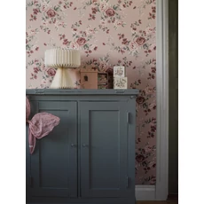 Kép 4/7 - Boras Vintage rózsás rózsaszín vlies tapéta Nomi Pink 53 cm X 10 m