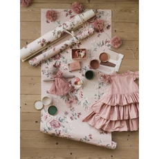 Kép 5/7 - Boras Vintage rózsás rózsaszín vlies tapéta Nomi Pink 53 cm X 10 m