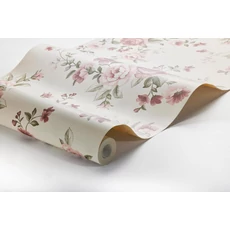 Kép 2/4 - Boras Vintage rózsás bézs vlies tapéta Nomi Beige 53 cm X 10 m