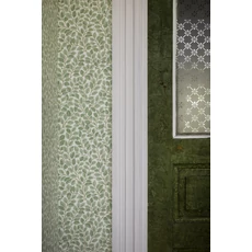 Kép 5/7 - Boras Levél mintás modern zöld vlies tapéta Hazel Green 53 cm X 10 m