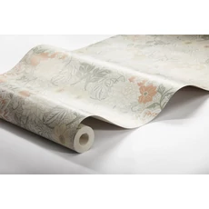 Kép 4/4 - Boras Dália mintás zöld vlies tapéta Dahlia Garden Multi 53 cm X 10 m