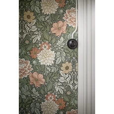 Kép 5/10 - Boras Dália mintás zöld vlies tapéta Dahlia Garden Green 53 cm X 10 m