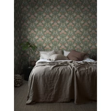 Kép 6/10 - Boras Dália mintás zöld vlies tapéta Dahlia Garden Green 53 cm X 10 m