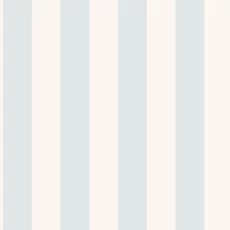 Kép 1/3 - Boras Széles csíkos pasztell kék vlies tapéta Falsterbo Stripe Blue 53 cm X 10 m