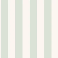 Kép 1/6 - Boras Széles csíkos pasztell zöld vlies tapéta Falsterbo Stripe Green 53 cm X 10 m