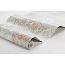 Kép 5/5 - Boras Dália mintás világoskék vlies tapéta Dahlia Garden Multi 53 cm X 10 m