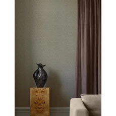 Kép 4/6 - Boras Apró páfrányos elegáns zöld vlies tapéta Little Fern Green 53 cm X 10 m