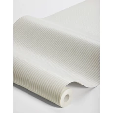 Kép 4/4 - Boras Keskeny csíkos pasztell szürke vlies tapéta Polka Stripe Grey 53 cm X 10 m