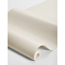 Kép 3/3 - Boras Keskeny csíkos pasztell bézs vlies tapéta Polka Stripe Beige 53 cm X 10 m