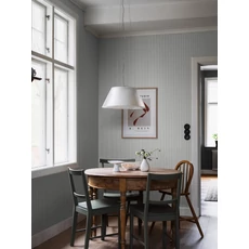 Kép 5/8 - Boras Keskeny csíkos pasztell kék vlies tapéta Polka Stripe Blue 53 cm X 10 m