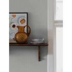 Kép 6/8 - Boras Keskeny csíkos pasztell kék vlies tapéta Polka Stripe Blue 53 cm X 10 m