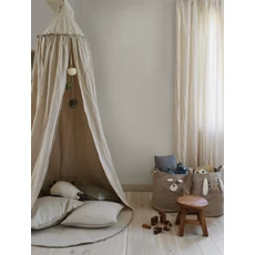 Kép 4/7 - Boras Kockás klasszikus szürke vlies tapéta Picnic Check Grey 53 cm X 10 m