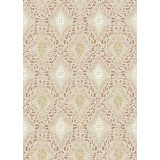 Kép 1/5 - Boras Klasszikus csipke hatású piros vlies tapéta Kvarnholmen Red 53 cm X 10 m