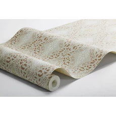 Kép 5/5 - Boras Klasszikus csipke hatású piros vlies tapéta Kvarnholmen Red 53 cm X 10 m