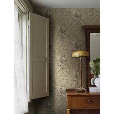 Kép 3/4 - Boras Klasszikus virágcsokros sárga vlies tapéta Tullgarn Yellow 53 cm X 10 m