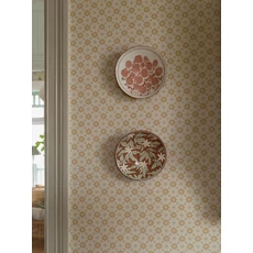 Kép 7/11 - Boras Retro csillagos sárga vlies tapéta Stella Yellow 53 cm X 10 m