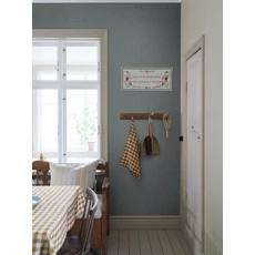 Kép 4/6 - Boras Rácsos skandináv kék vlies tapéta Svea Blue 53 cm X 10 m