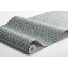 Kép 6/6 - Boras Rácsos skandináv kék vlies tapéta Svea Blue 53 cm X 10 m