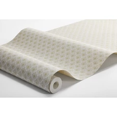 Kép 4/4 - Boras Rácsos skandináv bézs vlies tapéta Svea Beige 53 cm X 10 m