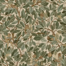 Kép 1/8 - Boras Tündérkés zöld vlies tapéta Fairies Green 53 cm X 10 m