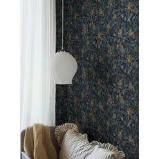 Kép 3/4 - Boras Tündérkés kék vlies tapéta Fairies Blue 53 cm X 10 m