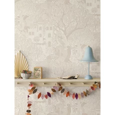 Kép 3/4 - Boras Mese világ bézs vlies tapéta Kingdom of the Willow Beige 53 cm X 10 m