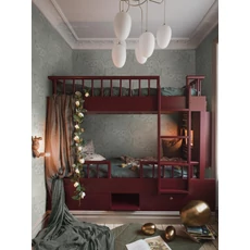 Kép 2/4 - Boras Mese világ zöld vlies tapéta Kingdom of the Willow Green 53 cm X 10 m