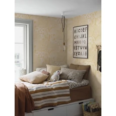 Kép 3/10 - Boras Mese világ sárga vlies tapéta Kingdom of the Willow Yellow 53 cm X 10 m