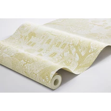 Kép 10/10 - Boras Mese világ sárga vlies tapéta Kingdom of the Willow Yellow 53 cm X 10 m