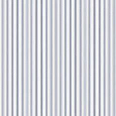 Kép 1/3 - Boras Keskeny csíkos klasszikus kék Aspö Stripe Blue 53 cm X 10 m