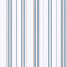 Kép 1/3 - Boras Csíkos kék vlies tapéta Hamnskär Stripe Blue 53 cm X 10 m