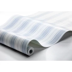 Kép 5/8 - Boras Csíkos kék vlies tapéta Hamnskär Stripe Blue 53 cm X 10 m